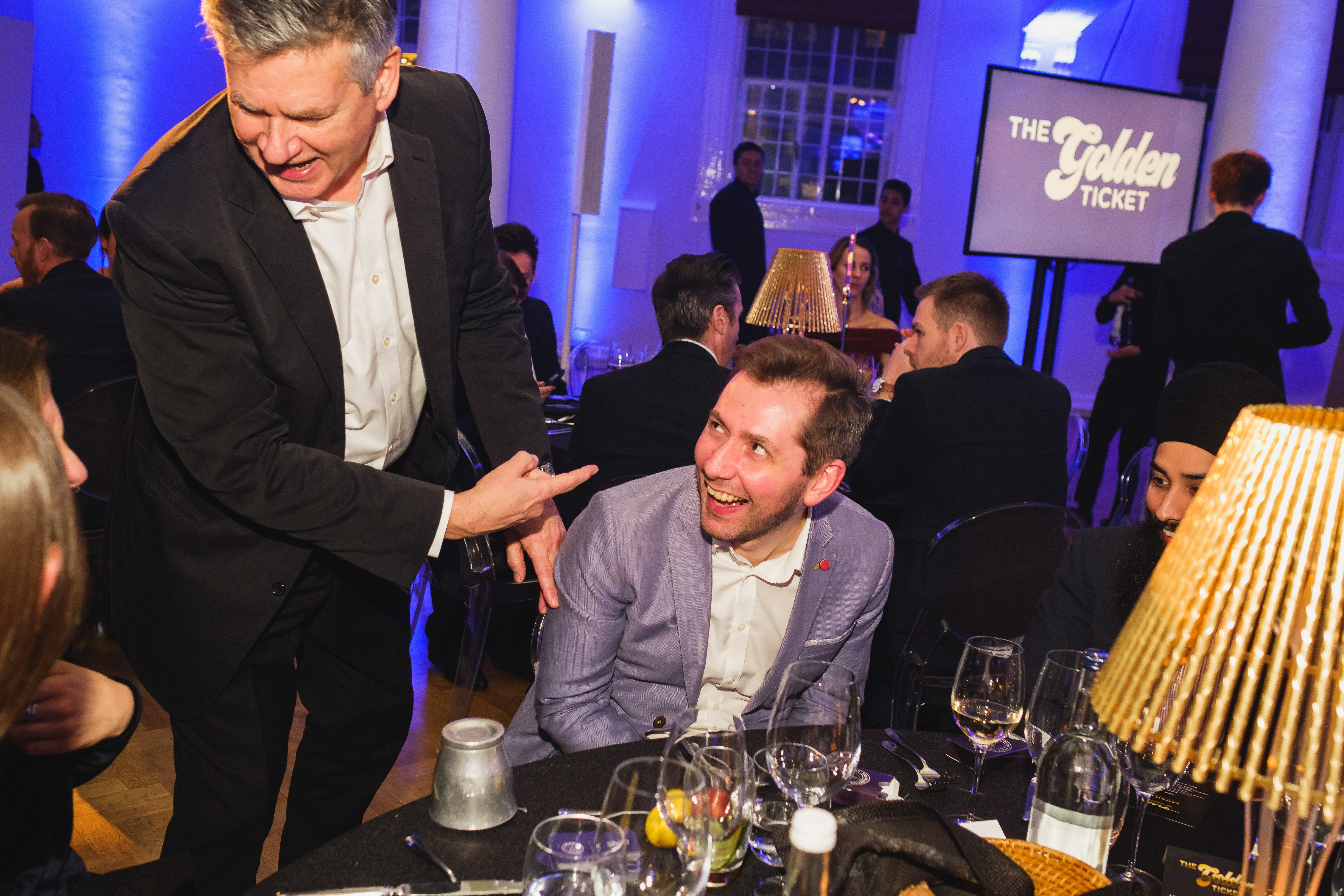 Virgin Media Golden Ticket Dinner 2020 | Photo by Owen Billcliffe Photography | http://owenbillcliffe.co.uk